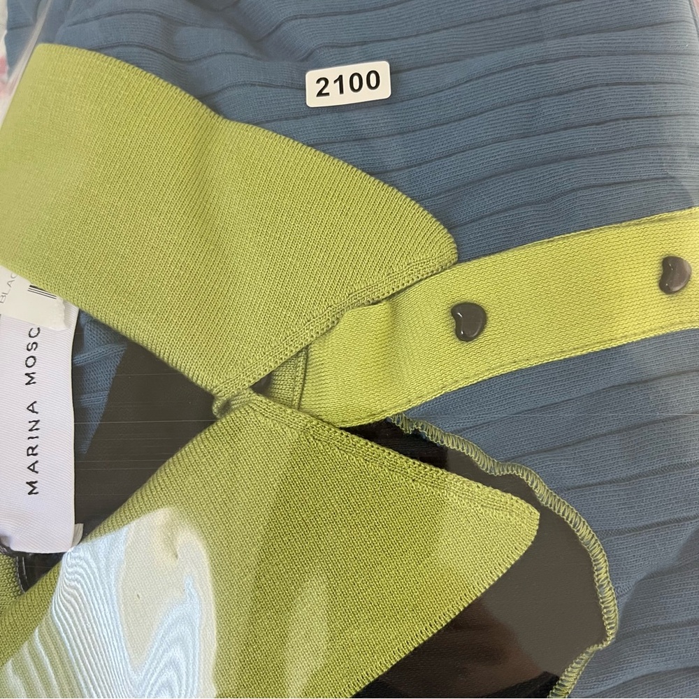 Marina Moscone Collared Maxi Patchwork Polo Dress… - image 6